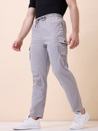 Status Quo Men's New Basic Solid Regular Fit Drawstring Track Pant