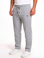 Grey Solid Track Pants