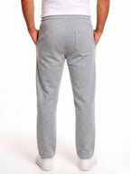 Grey Solid Track Pants