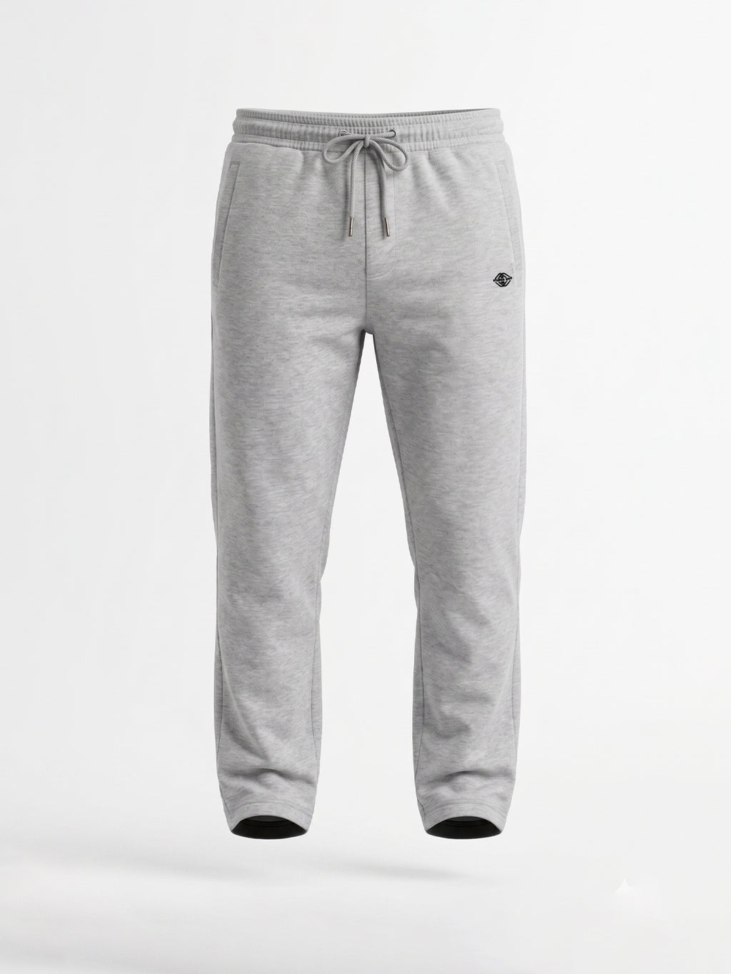 Grey Solid Track Pants