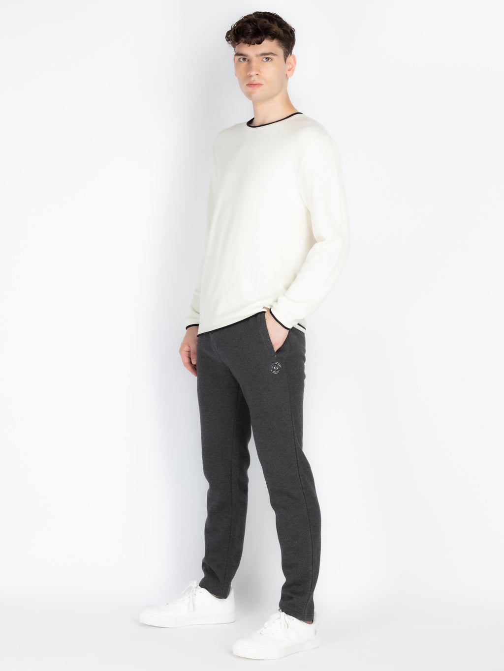 Mens Solid Track Pants