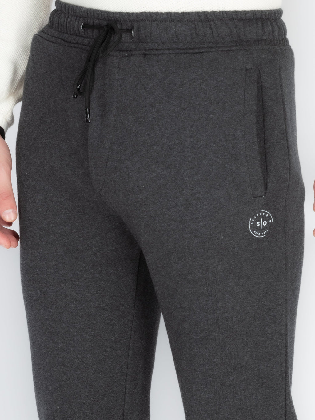 Mens Solid Track Pants
