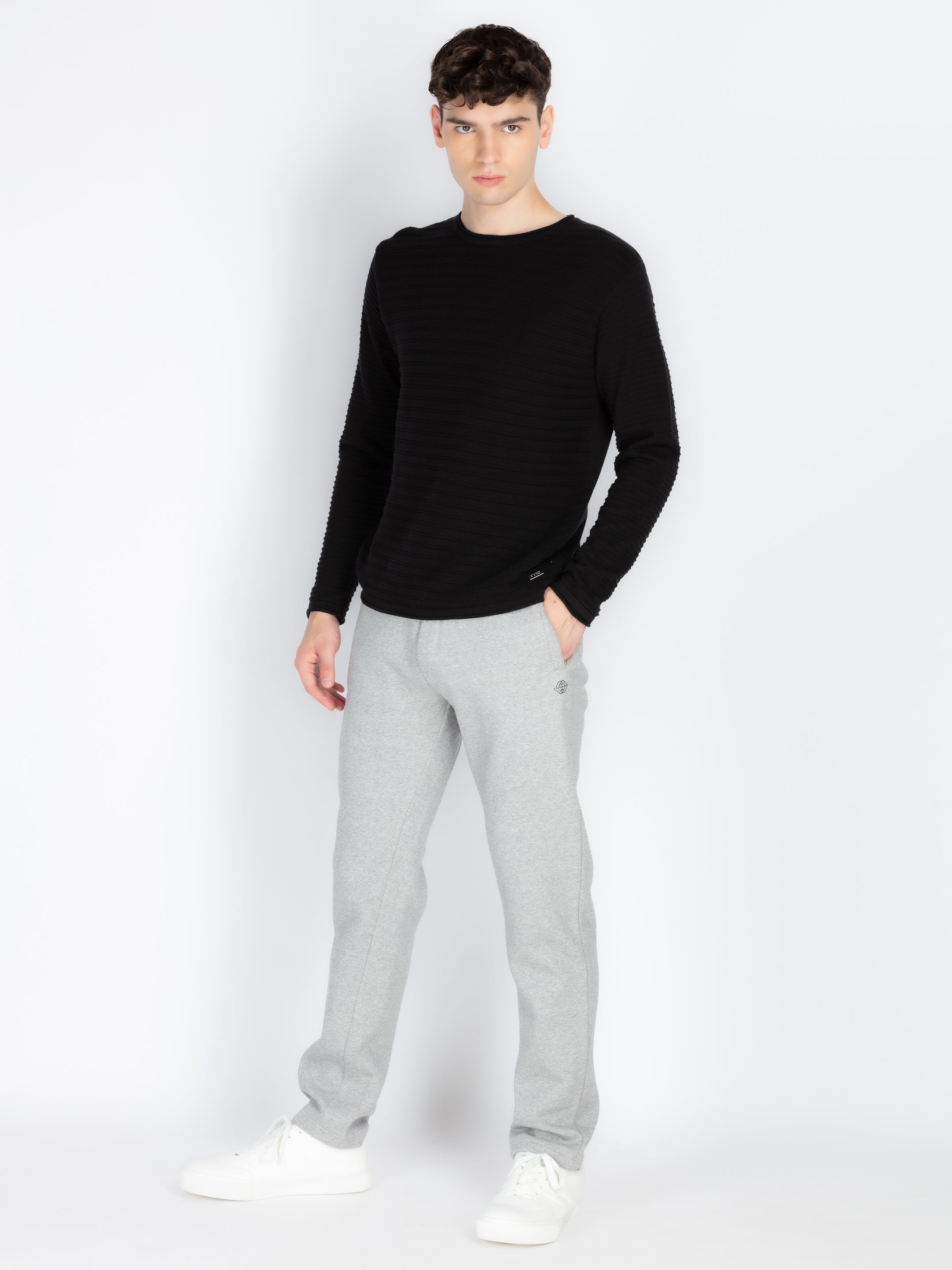 Mens Solid Track Pants