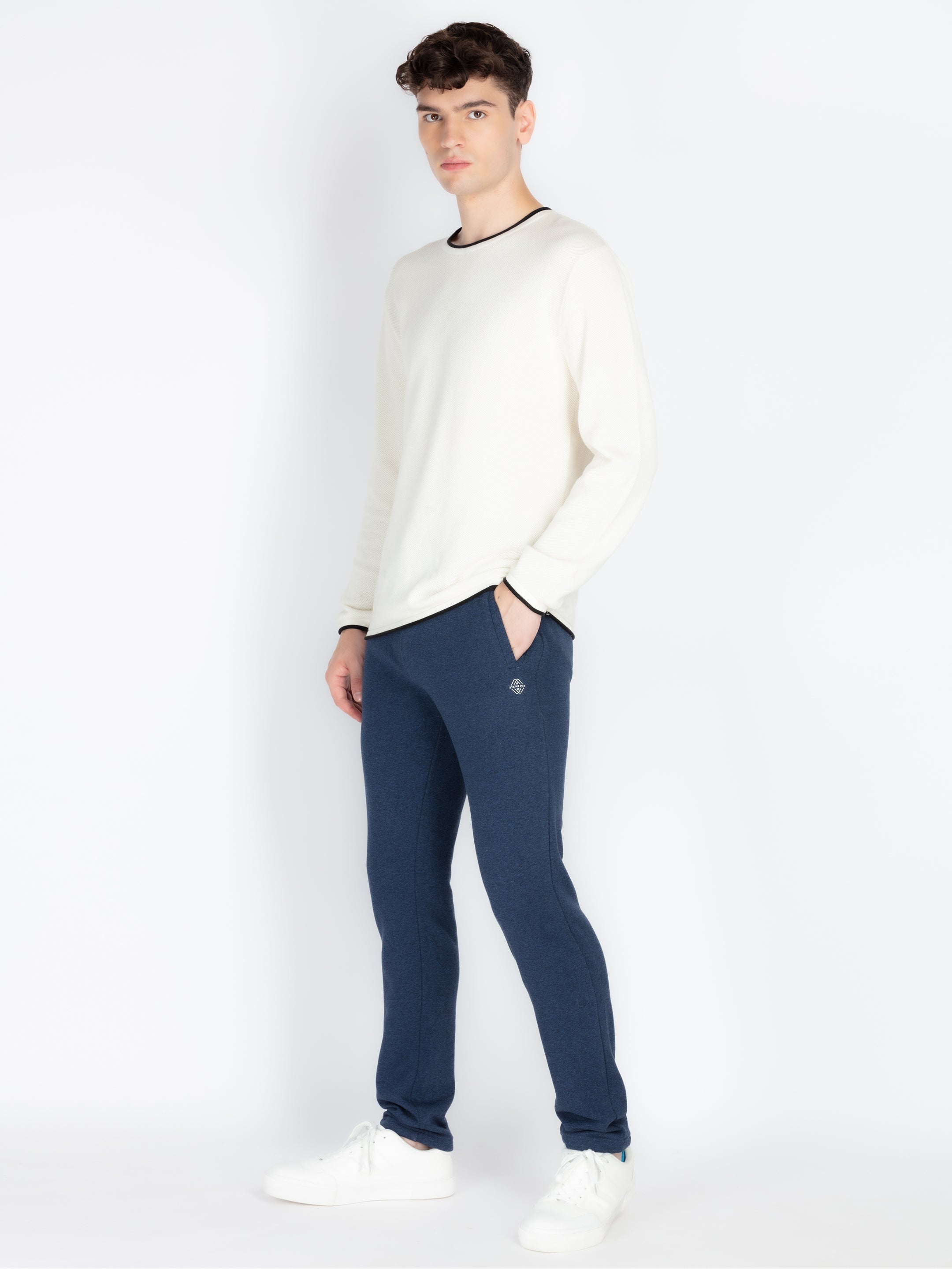 Mens Solid Track Pants
