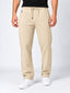 Men's Cotton Blend Regular Fit Drawstring Track Pants