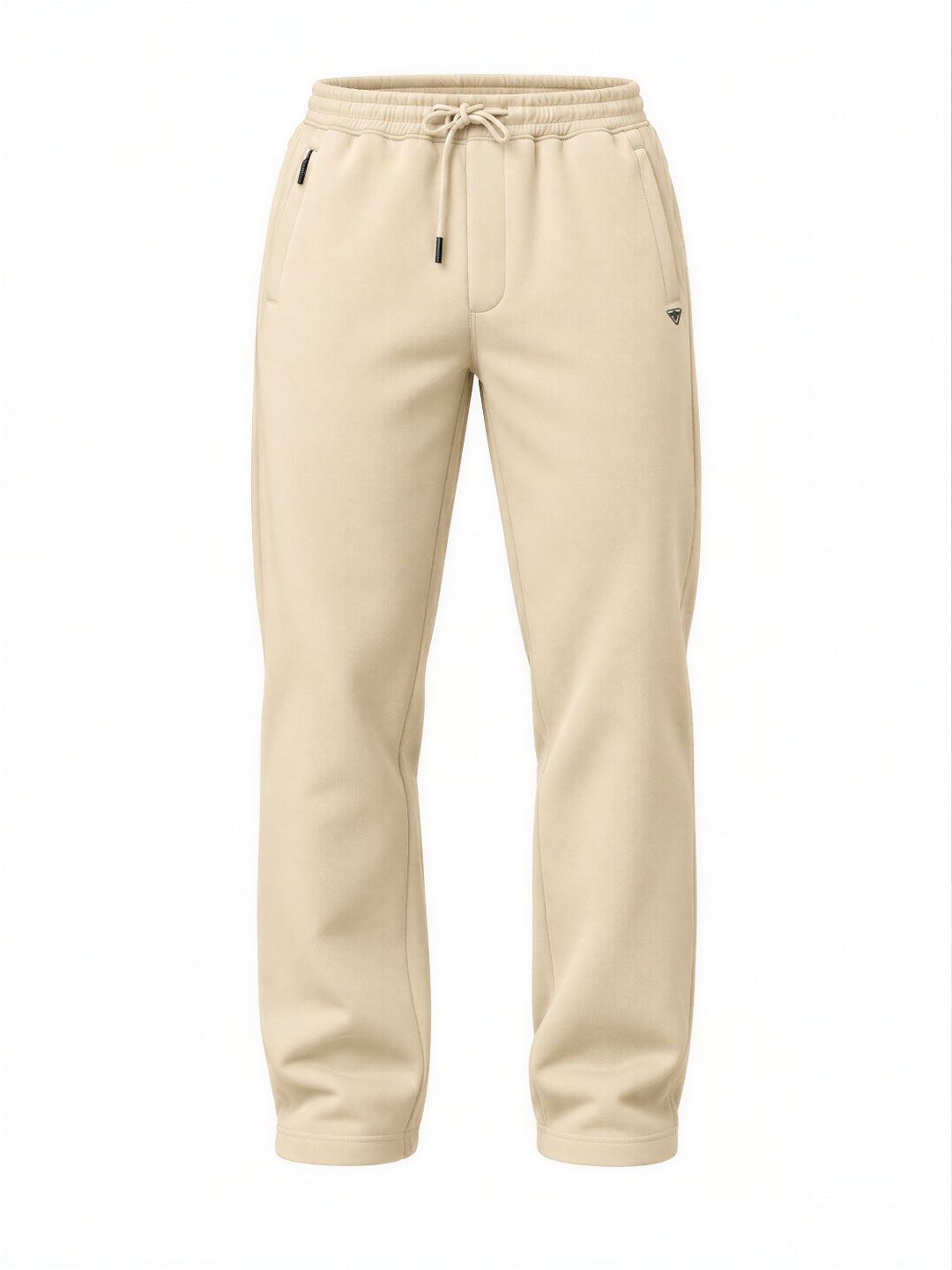 Men's Cotton Blend Regular Fit Drawstring Track Pants