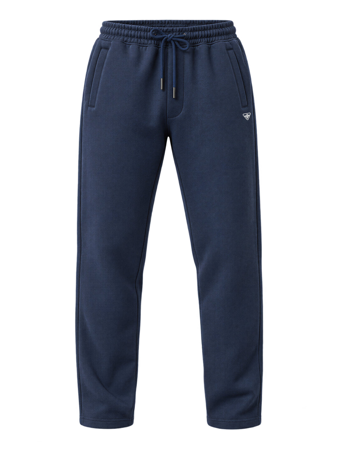 Men's Cotton Blend Regular Fit Drawstring Track Pants