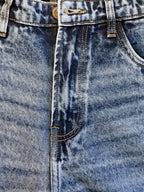 Blue Washed Relaxed Fit Jeans