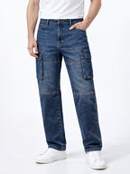 Status Quo |Men's Cargo Denim  - 28,30,32,34,36