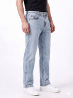 Light Blue Washed Denim Jeans