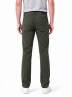 Olive Straight Fit Jeans