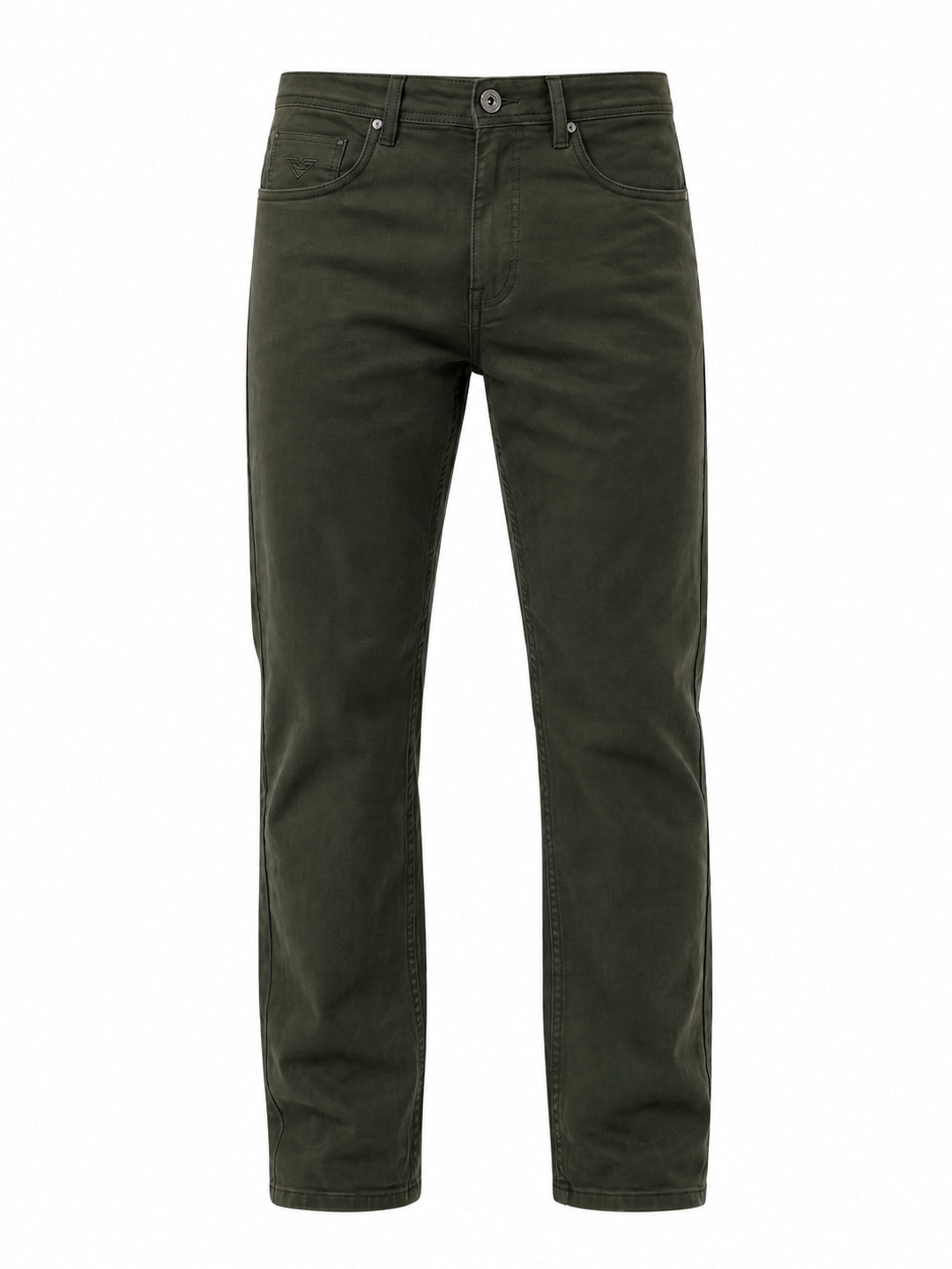 Olive Straight Fit Jeans Secondary image