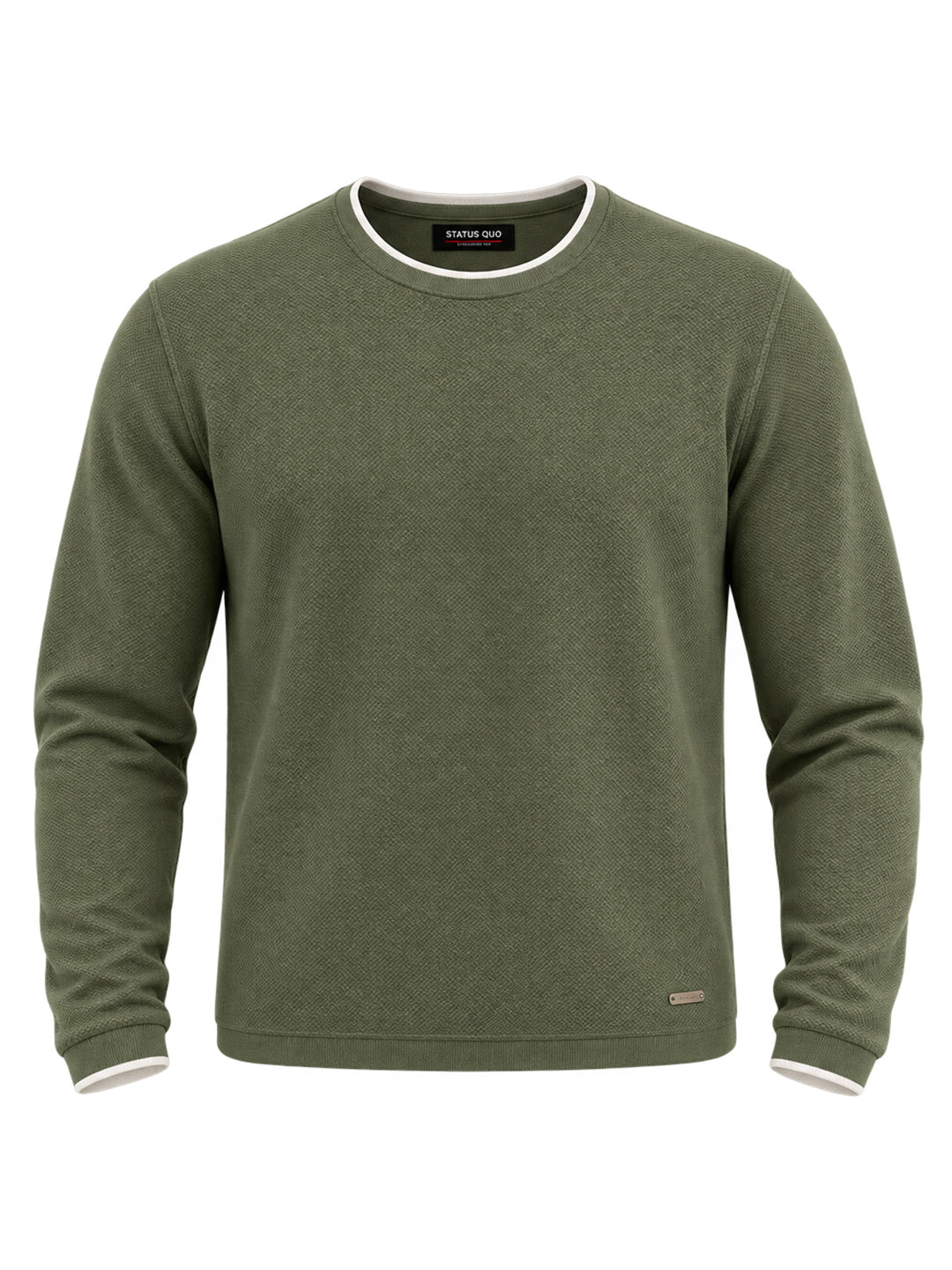 Mens Textured Sweater
