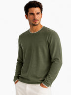 Mens Textured Sweater