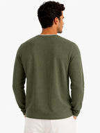 Mens Textured Sweater
