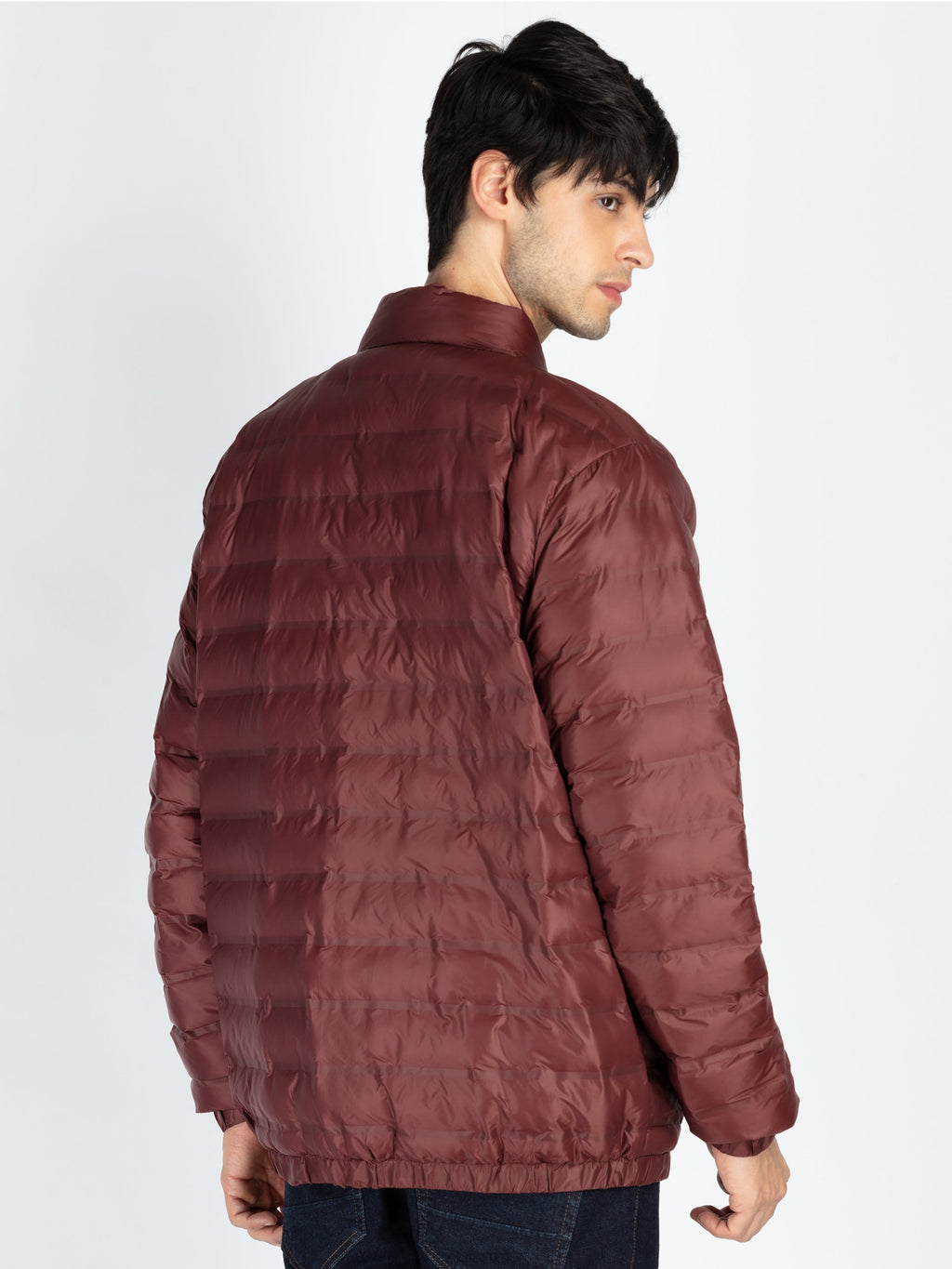 Mens Puffer High Neck Jacket