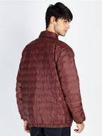Mens Puffer High Neck Jacket