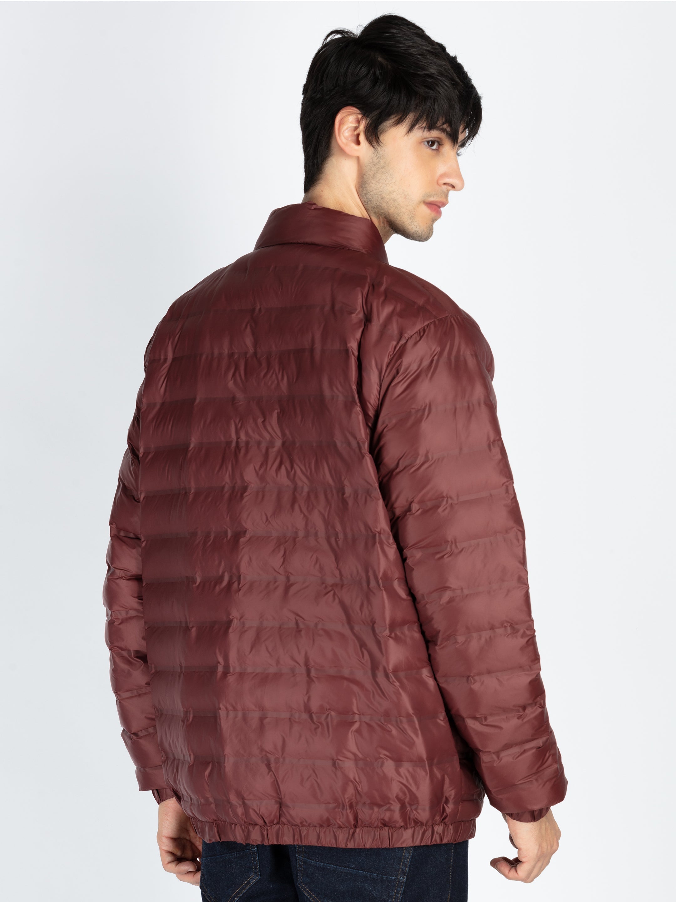 Mens Puffer High Neck Jacket
