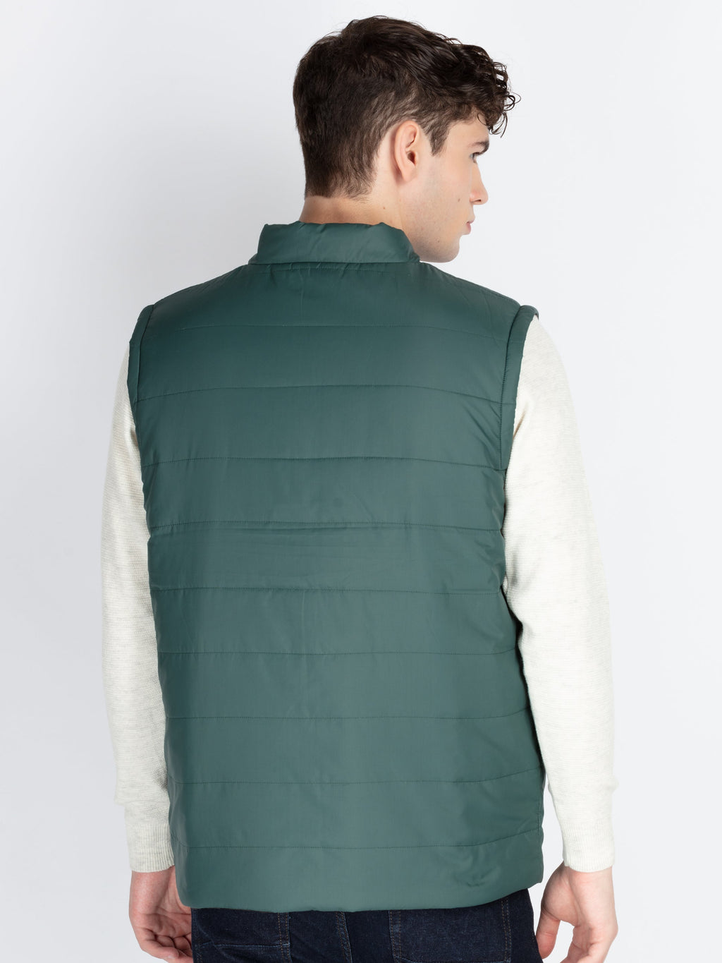 Men's Sleeveless Reversible Puffer Jacket