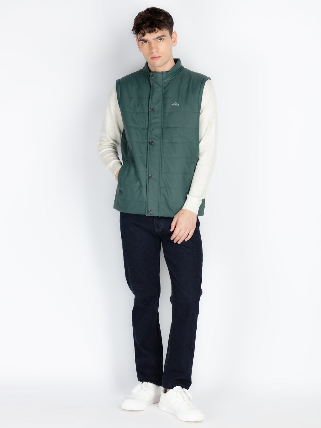 Men's Sleeveless Reversible Puffer Jacket