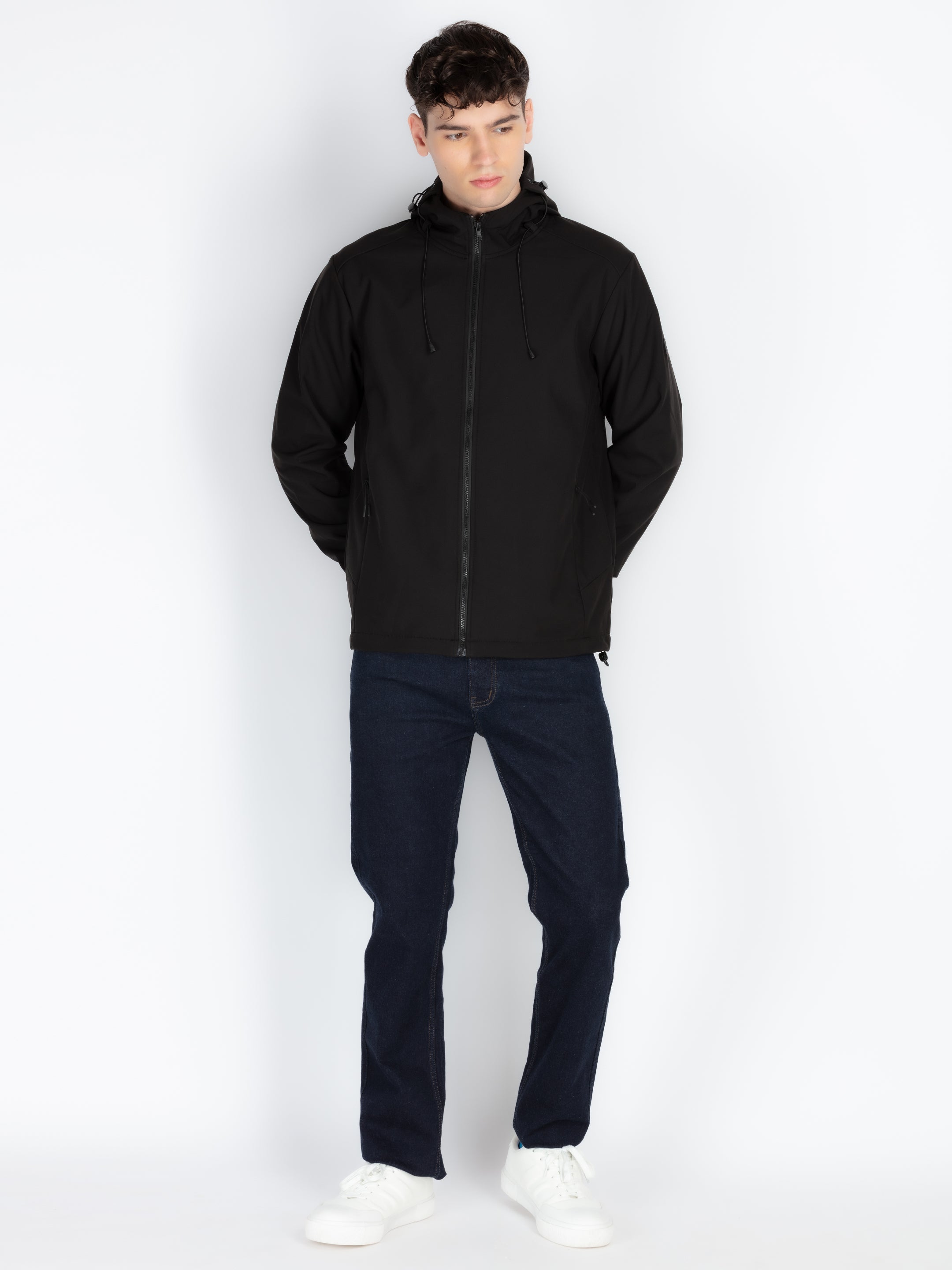 Mens Hooded Lightweight Jacket