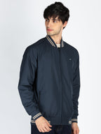 Mens Solid Reversible High Neck Jacket