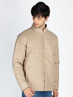 Mens Quilted Reversible High Neck Jacket