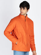 Mens Quilted Reversible High Neck Jacket