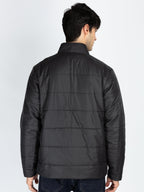 Mens Quilted Reversible High Neck Jacket