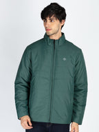 Mens Quilted Reversible High Neck Jacket