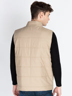 Mens Solid Open Front Jacket