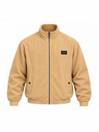 Men's Solid Regular Fit Corduroy Jacket