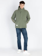 Mens Solid Open Front Jacket