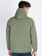 Mens Solid Open Front Jacket