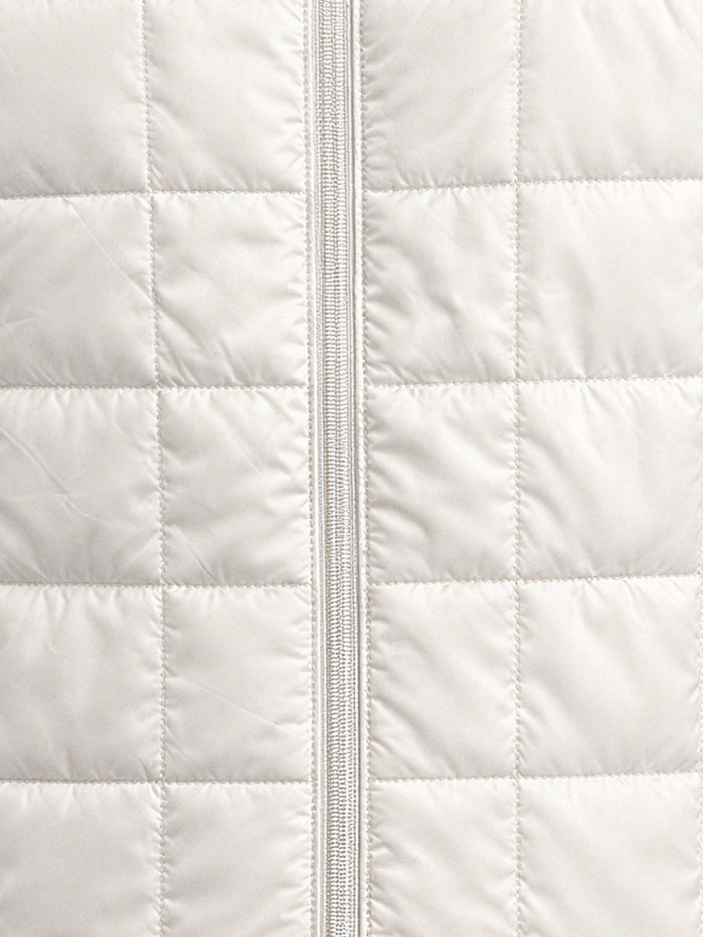 Men's Solid Mock Collar Sleeveless Regular Fit Quilted Jacket