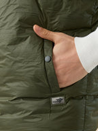 Men's Solid Quilted Mock Collar Sleeveless Regular Fit Puffer Jacket