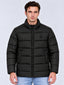 Black Quilted Puffer Jacket