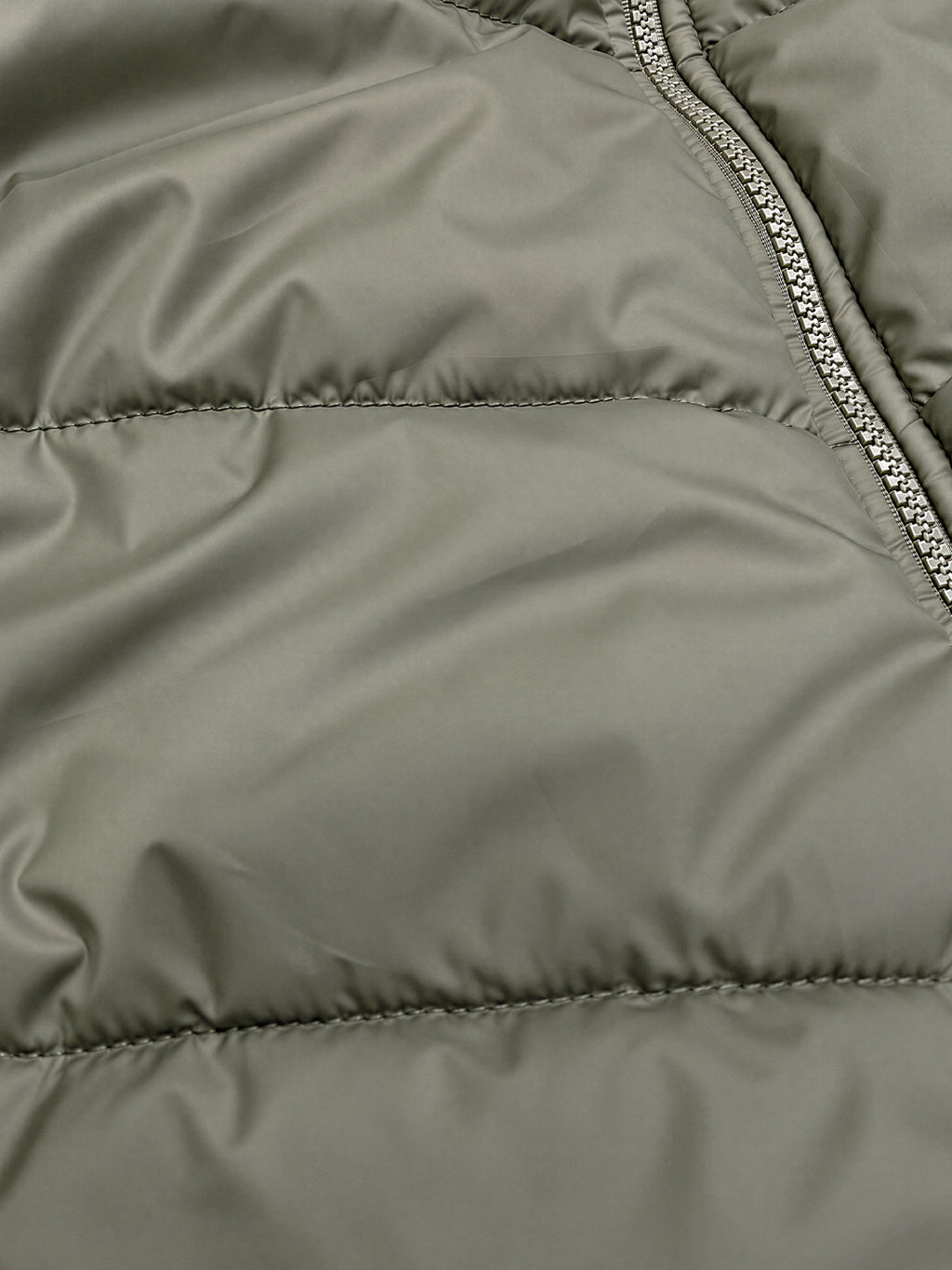 Solid Stand Collar Polyester Sleeveless Regular Fit Jacket