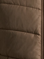 Men's Solid Stand Collar Regular Fit Jacket