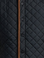Men's Polyester Stand Collar Sleeveless Regular Fit Jacket