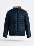 Navy Stone Reversible Puffer Jacket