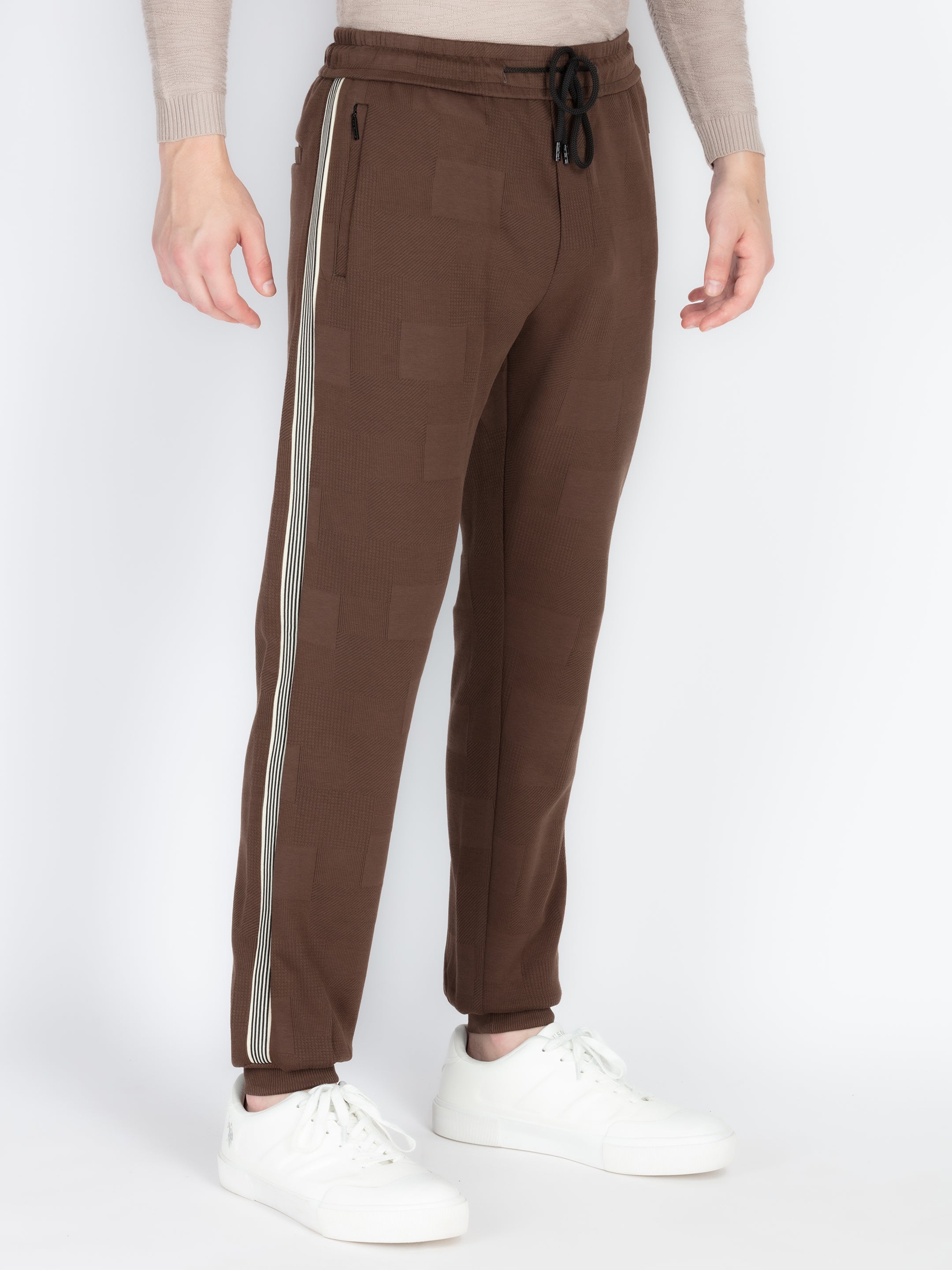 Mens Solid Joggers Secondary image