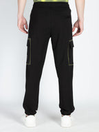Mens Solid Regular Fit Joggers