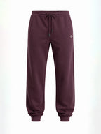 Solid Regular Fit Fleece Jogger with Drawstring Waist