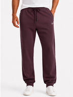 Solid Regular Fit Fleece Jogger with Drawstring Waist