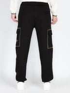 Mens Self Design Joggers