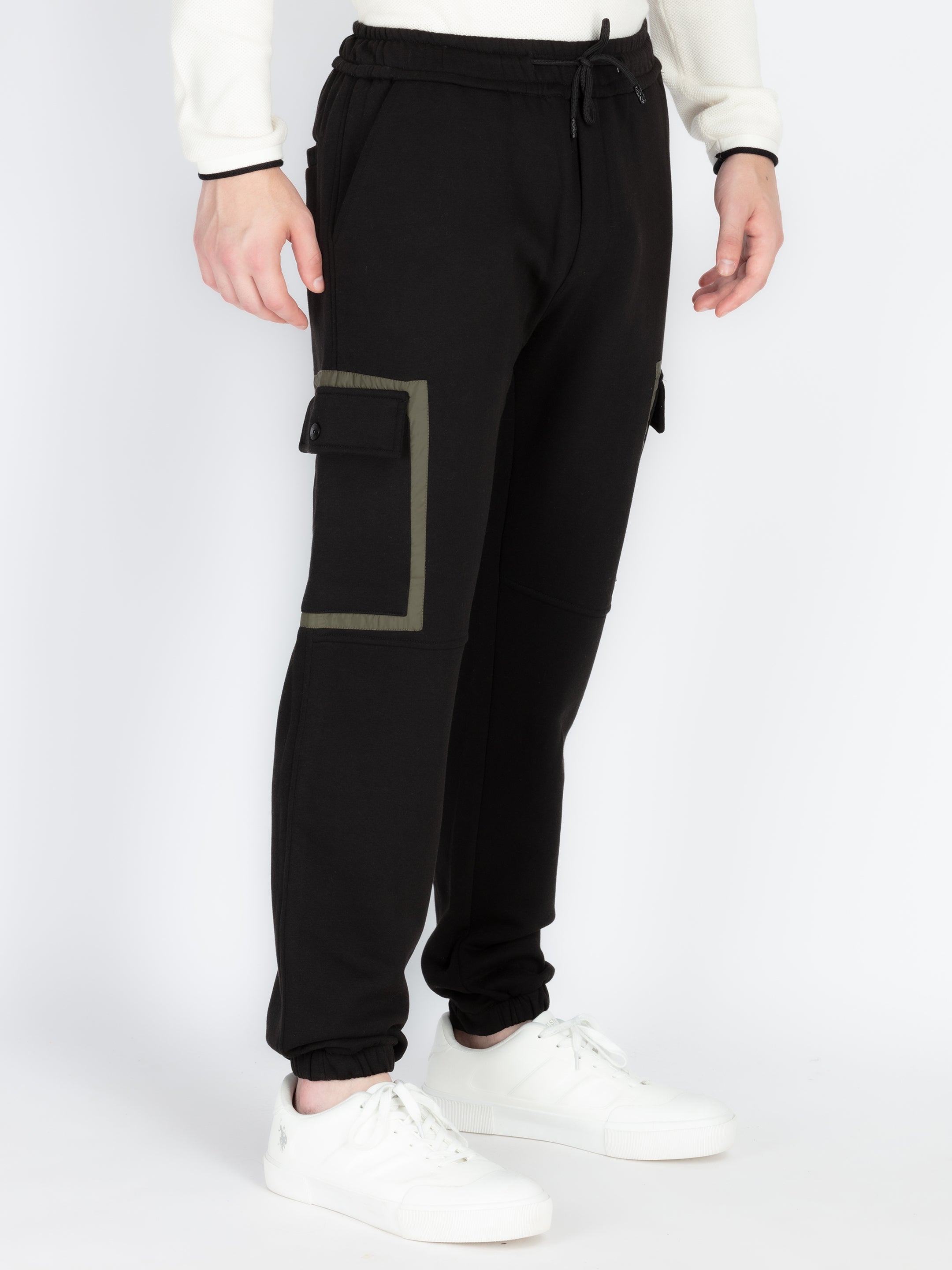 Mens Self Design Joggers