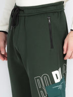 Mens Self Design Joggers