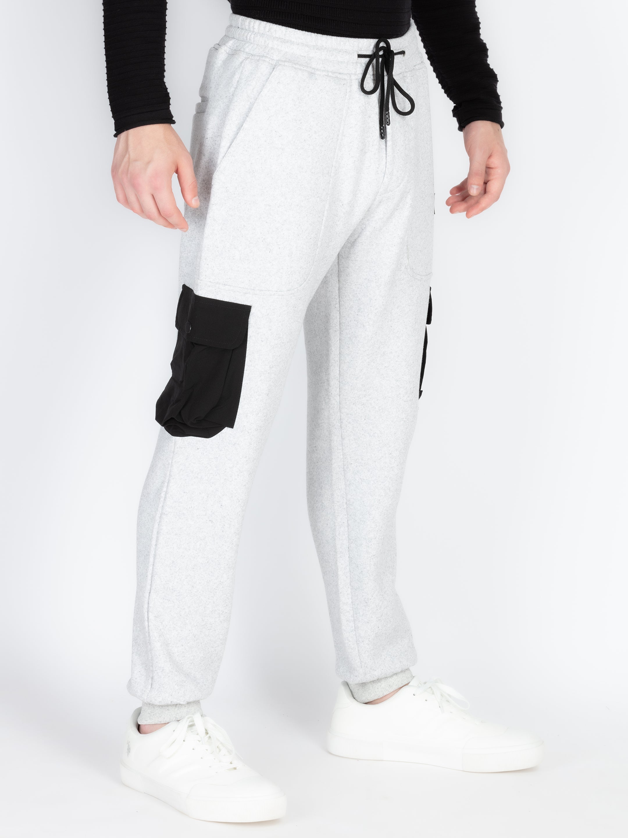 Mens Self Design Joggers Secondary image