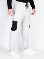 Mens Self Design Joggers